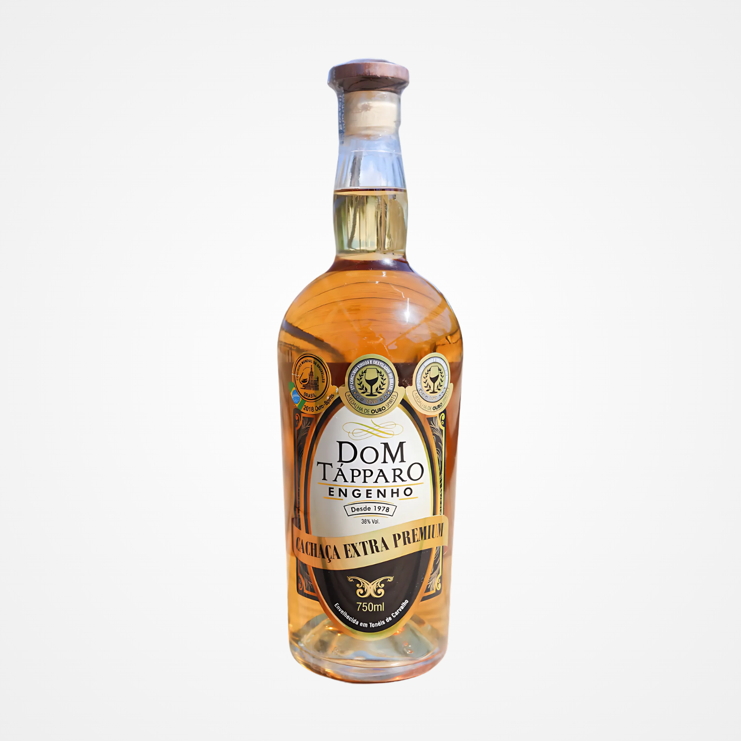 Cachaça Dom Tapparo - Extra Premium 75 cl - 12 ans