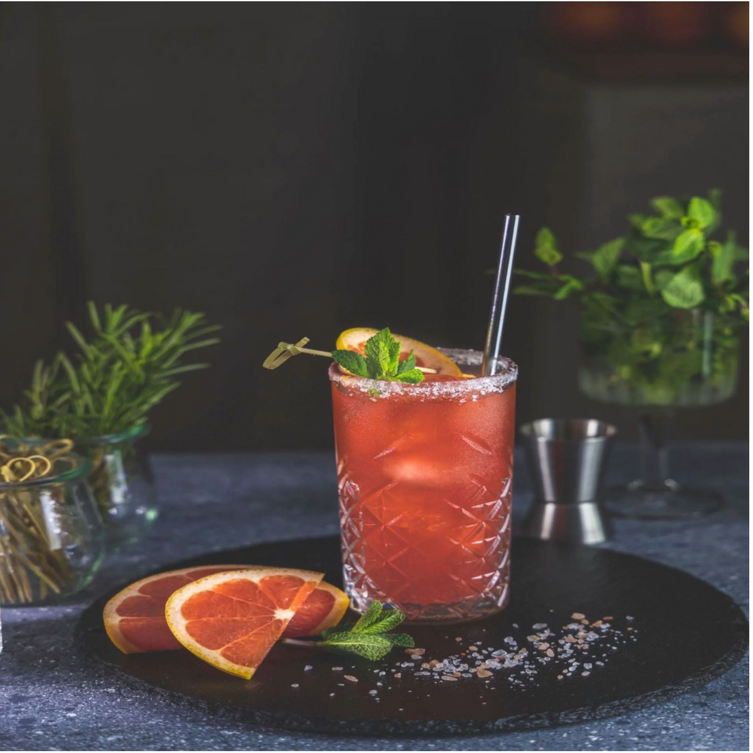 Grapefruit Caipirinha Cocktail