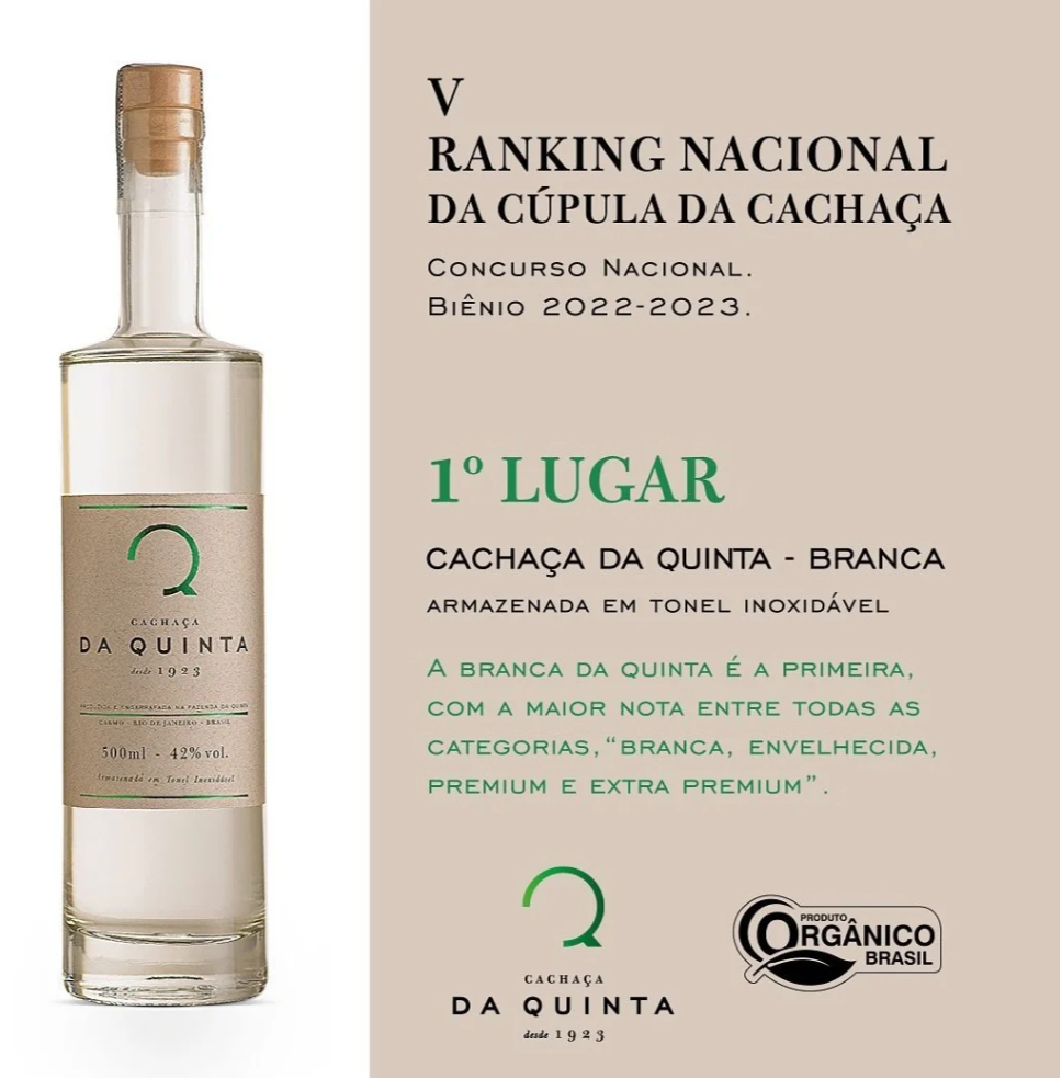 Cachaça da Quinta - Carvalho 50 cl - 2 ans