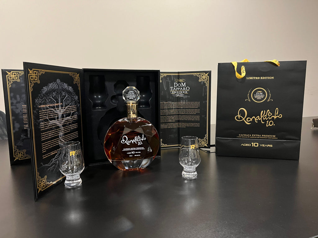 PREVENTE Cachaça Super Premium Ronaldinho Gaúcho by Dom Tápparo – 700ml